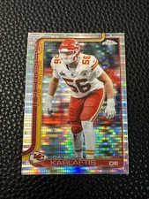 2025 Topps Chrome Football - George Karlaftis #152 Pulsar Refractor - KC Chiefs