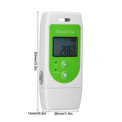Multi-Use USB Temperature Data Logger Reusable Recorder For Monitoring BAK