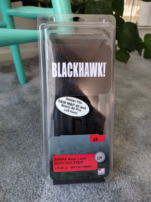 Blackhawk Serpa Auto Lock Duty LH Holster - S&W M&P 45 and 9mm/.40 Pro NEW