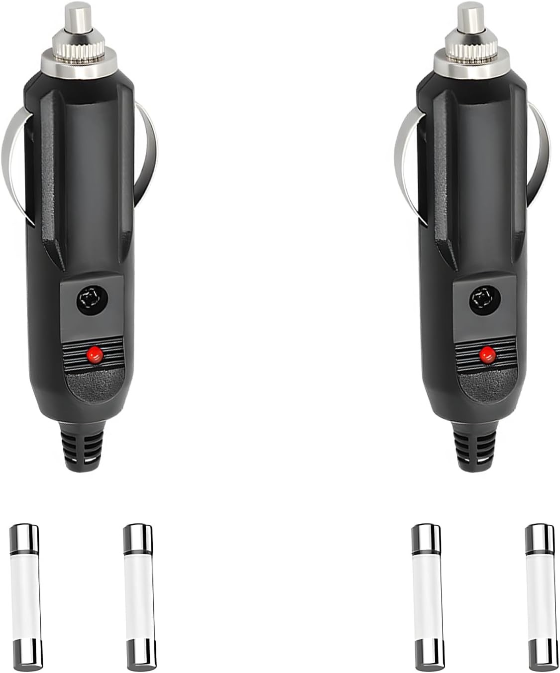 Male Plug, 12/24v Aux Socket Cigar Plug Connector With 15