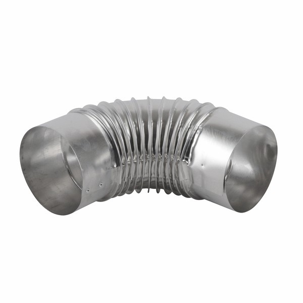 Coude à 90° Ø125mm ISOTIP JONCOUX pour résoudre les problèmes de refoulement de fumée