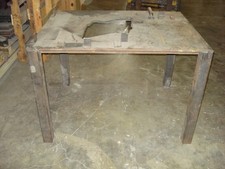 HD WELDING TABLE Jig or Fixture  1/2" top 36L x 48W x 37T  (hole in center)