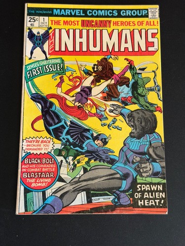 The Inhumans #1 (Marvel Comics October 1975)
