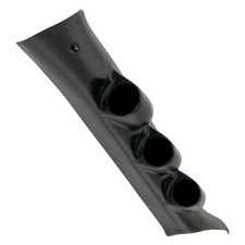 Glowshift Black Triple Gauge 52mm Pillar Pod For 2014-2019 Gmc Sierra Duramax