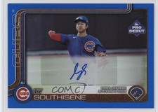 2025 Topps Pro Debut Blue Foil Auto /150 Ty Southisene #PD-165 Auto 1m6p
