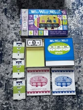 1970 Who What or Where NBC Game Show Board Game Milton Bradley Complete Ex