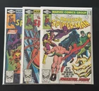 The Amazing Spider-Man #207, 213 & 214 Marvel Comics 1980 ALL NM