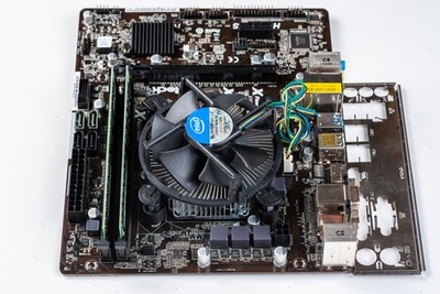ASRock H81M-HDS LGA1150 MicroATX Intel H81 Motherboard 8GB DDR3 i3
