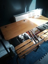 School Desk Original Condition Double Seater Lovely 1930 Vintage Desk