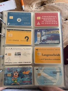 8x Holland Telephone Cards5 Border Region