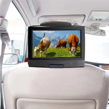 Car Headrest Mount Holder for Swivel and Flip Type Portable DVD Player fits All