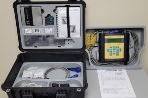 Flexim F608 Portable Ultrasonic Liquid Flow Meter kit for Hazardous Areas C1D2