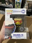 Funko Pop! Games #96 Soldier: 76 (Golden) Blizzard Exclusive Overwatch Figure