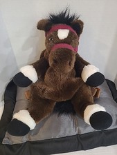 Plushland Flex Rider Horse Backpack 21" Plush Soft Toy Stuffed Animal