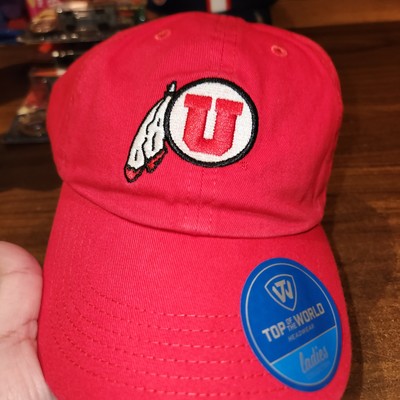 NEW Top of World Womens Utah Utes Baseball Cap Hat  Embroidered Adjustable