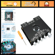 Bluetooth 5.1 Power Amplifier Board HiFi 2.1 Channel 220W 350W Audio Receiver