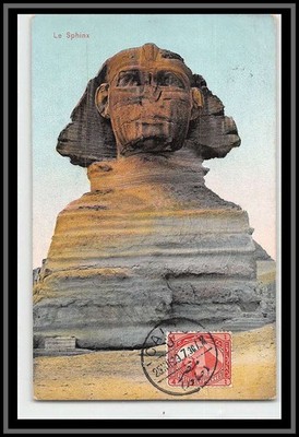 49116 the Sphinx 1909 for Nimes Guard Egypt Maximum Card (card)