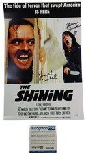 Shelley Duvall Joe Turkel Autographed The Shining 12x18 Photo Poster ACOA