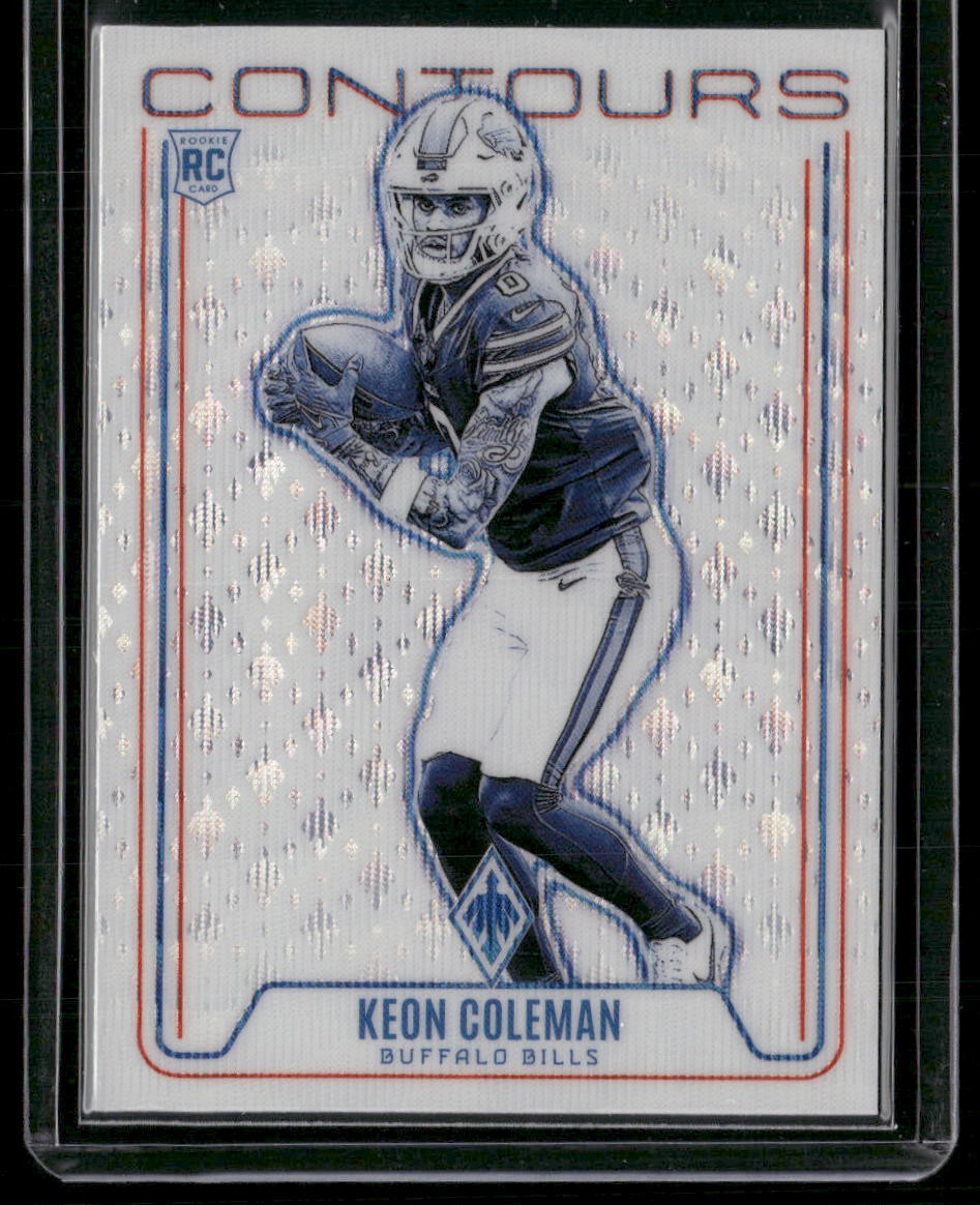 2024 Panini Phoenix - Contours Wave #CON-KCN Keon Coleman