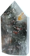 Brazilian Lodolite (Garden Quartz) Tower / 3.06" (77.72mm) / 5.8 oz (164gr) 3903