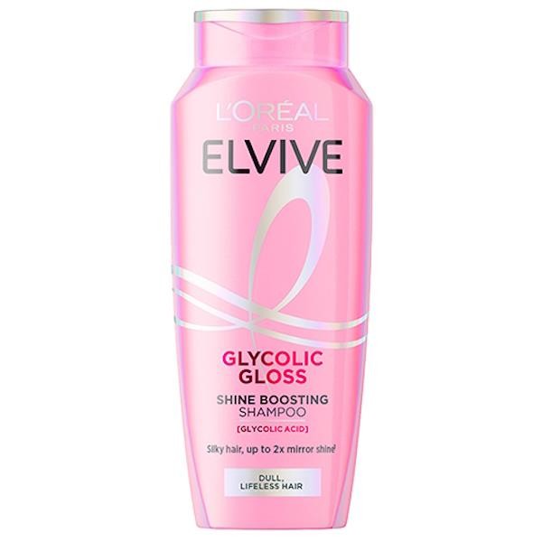 3 x L'Oreal Elvive Glycolic Gloss Shampoo 250ml