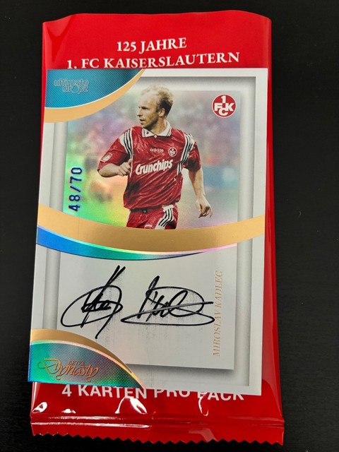 Ultimate Dropz 1. FC Kaiserslautern Miroslav Kadlec 48/70 On Card