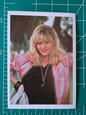 1982 SHOW DE ESTRELLAS MICHELLE PFEIFFER ROOKIE CARD GREASE MOVIE PINK LADIES