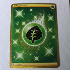 Pokemon Grass Energy 283/264 Fusion Strike Gold Secret Rare Holo NM