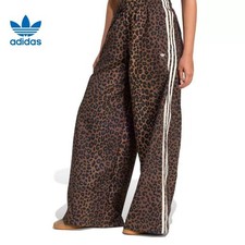 adidas Originals Women's Leopard Firebird Oversized Track Pants JW7302-Authentic