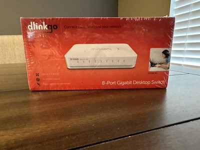 D-Link DGS-1008A 8 Port Desktop Ethernet Switch
