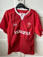 WALES CYMRU HOME 2019 2020 RUGBY JERSEY SHIRT UNDER ARMOUR ORIGINAL SIZE Xl