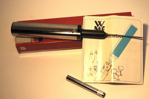 Abrecorcho/sacacorchos de vino Emide 1970 WMF caja alemana - Imagen 8 de 11