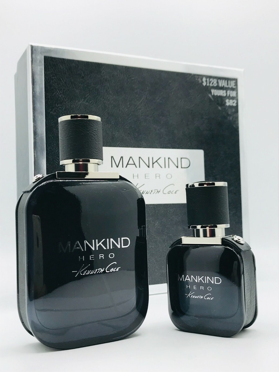 Kenneth Cole Mankind Hero Men 2pc Set Cologne Spray oz And