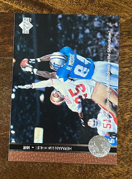 1996  Upper Deck #70 Herman Moore Detroit Lions