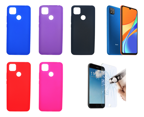 Funda Para Redmi 9C / 10A (4G) Carcasa Silicona TPU Lisa (4G) 6.53" | eBay