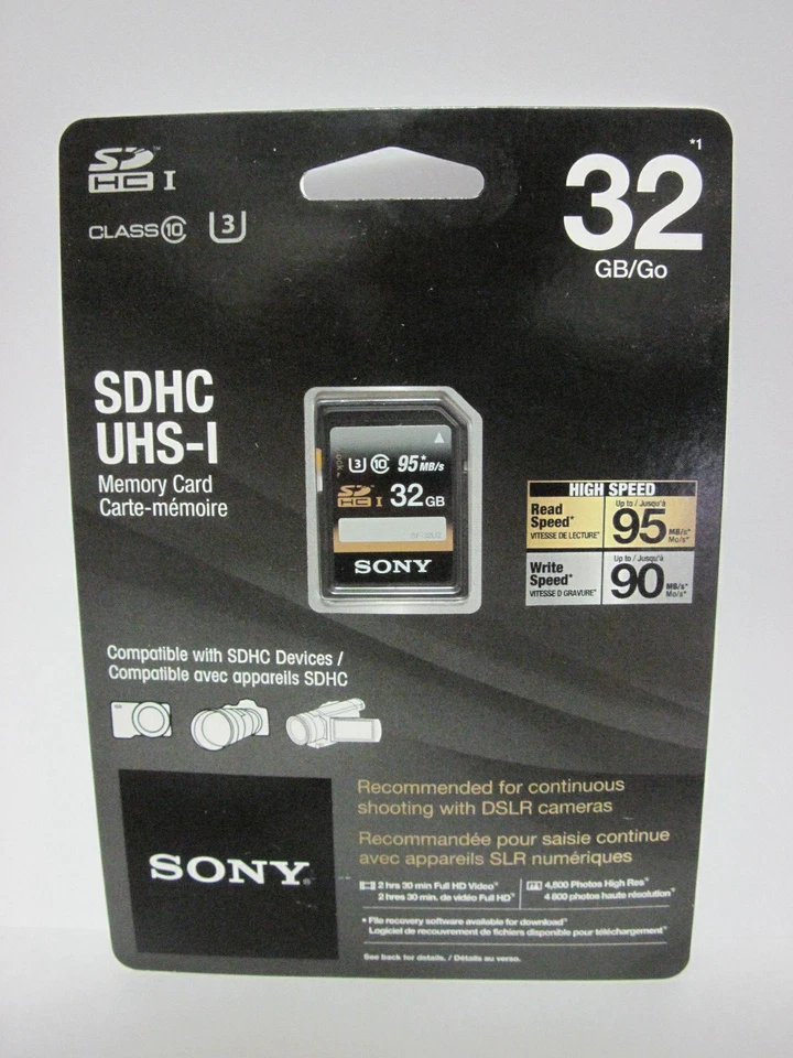 Sony 32G XAVC S a7 IV 4K HD SDXC best SD memory card for Sony a9 a7R iii a7S ii - Image 2 of 2