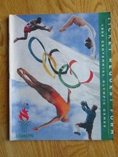 1996 Centennial Olympic Summer Games TICKET REQUEST FORM Atlanta SPORTING EVENTS
