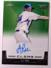 2017 LEAF TRINITY CLEAR AUTO A.J. PUK 8/10 (K)