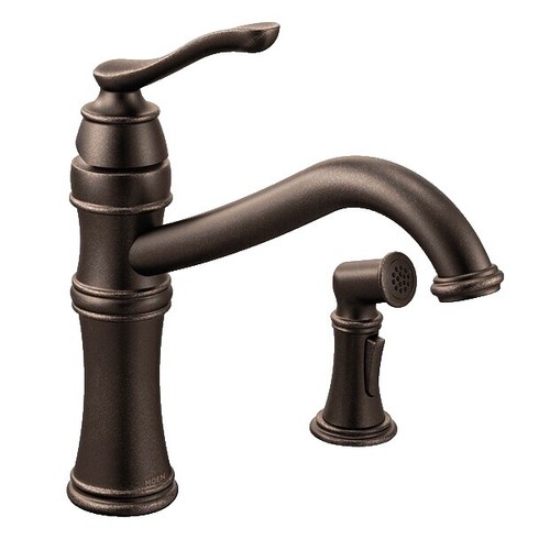 Dado Fermo Perno Moen 14699 | Ricambio Originale Per Rubinetti, Colore Nero, Confezione 1 Pezzo - 2