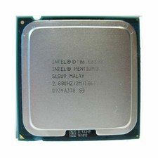 Intel Pentium Dual-Core E6300 CPU SLGU9 CPU 800/2.8 GHz LGA 775 Processor