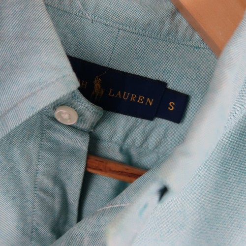 Ralph Lauren Camicia Oxford Uomo con Bottoni TG S (T8114) - Foto 3 di 6