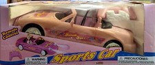 Macchina telecomandata  rosa Road Star con bambola e luci  leggi descrizione