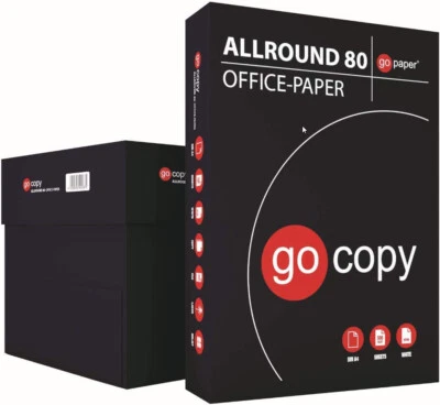 Kopierpapier A4 10000 Blat ALLROUND Druckerpapier, hohe Weiße, kein Stau, Duplex