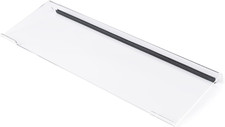 Clear Acrylic Tilted Computer Keyboard Holder for Ergonomic Typing, Keyboard Sta