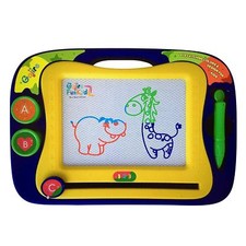 Gojire FunKydz Kids Magnetic Drawing Board - Erasable Colorful Magna Doodle Draw