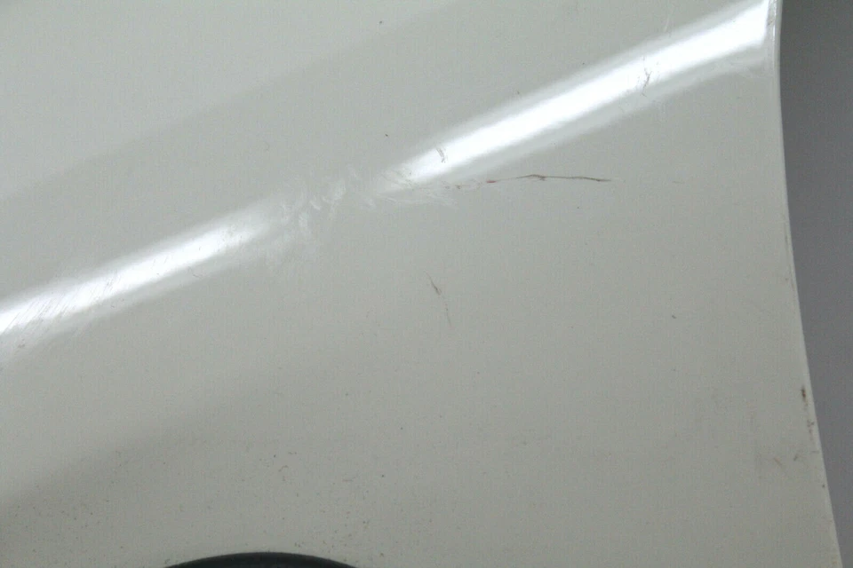 Mini Cooper 2007 guardabarros delantero izquierdo blanco OEM 07 08 09 10 11 12 13 14 15 Foto 4 de 4