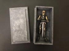 1:12 Scale Gray Stone Coffin Prop Action Figure Photography