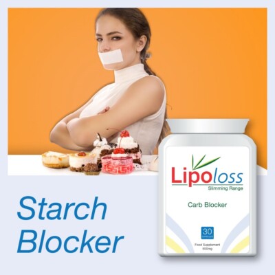 LIPOLOSS CARB BLOCKER KAPSELN zum Blockieren von Kohlenhydraten