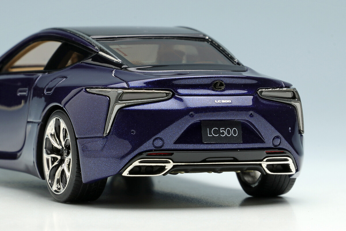 Make Up EM558E 1/43 Lexus LC500 L Package 2017 Blue Model