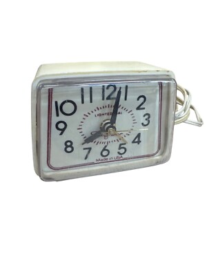 Vintage Toastmaster Model 49-003 Electric Alarm Clock 120V SKU 8241